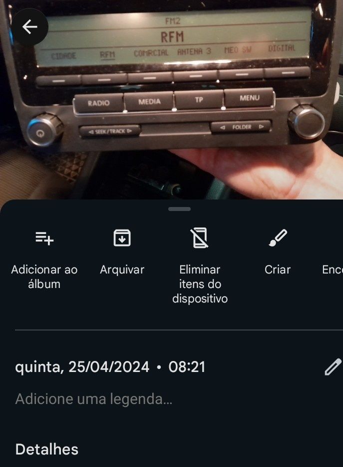 Vendo Rádio VW Gilf VI