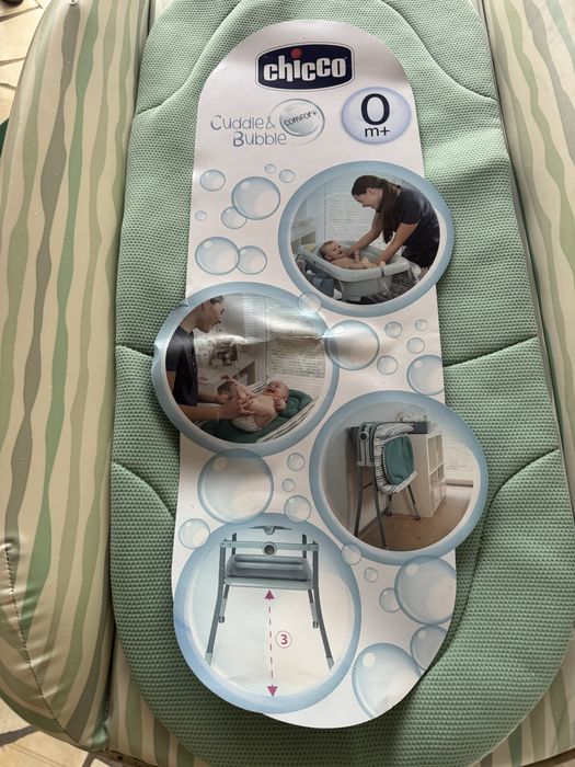 Banheira e trocador ( chico cuddele&bubble)