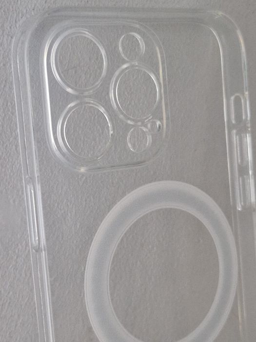 Etui TEL PROTECT MagSilicone Case do Iphone 14 Pro Max Przezroczysty