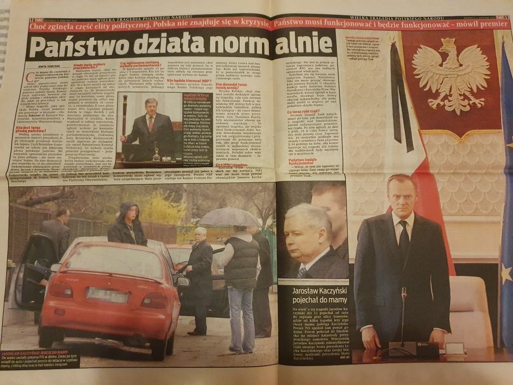 Gazeta Fakt z 11.04.2010r.