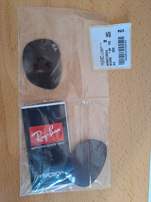 lentes ray ban castanhas new wayfarer