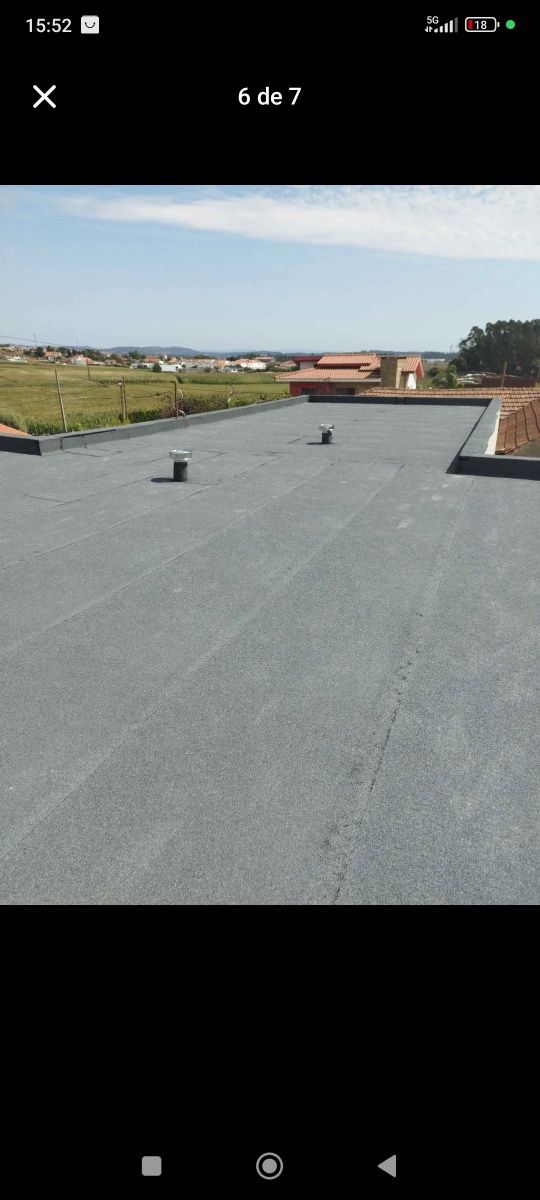Impermeabilização | Tela Asfáltica | Membrana | Terraço | Obras
