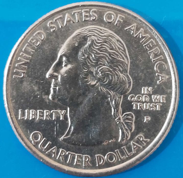 1/4 Dólar de 2008 * P, do Estado do Arizona, USA