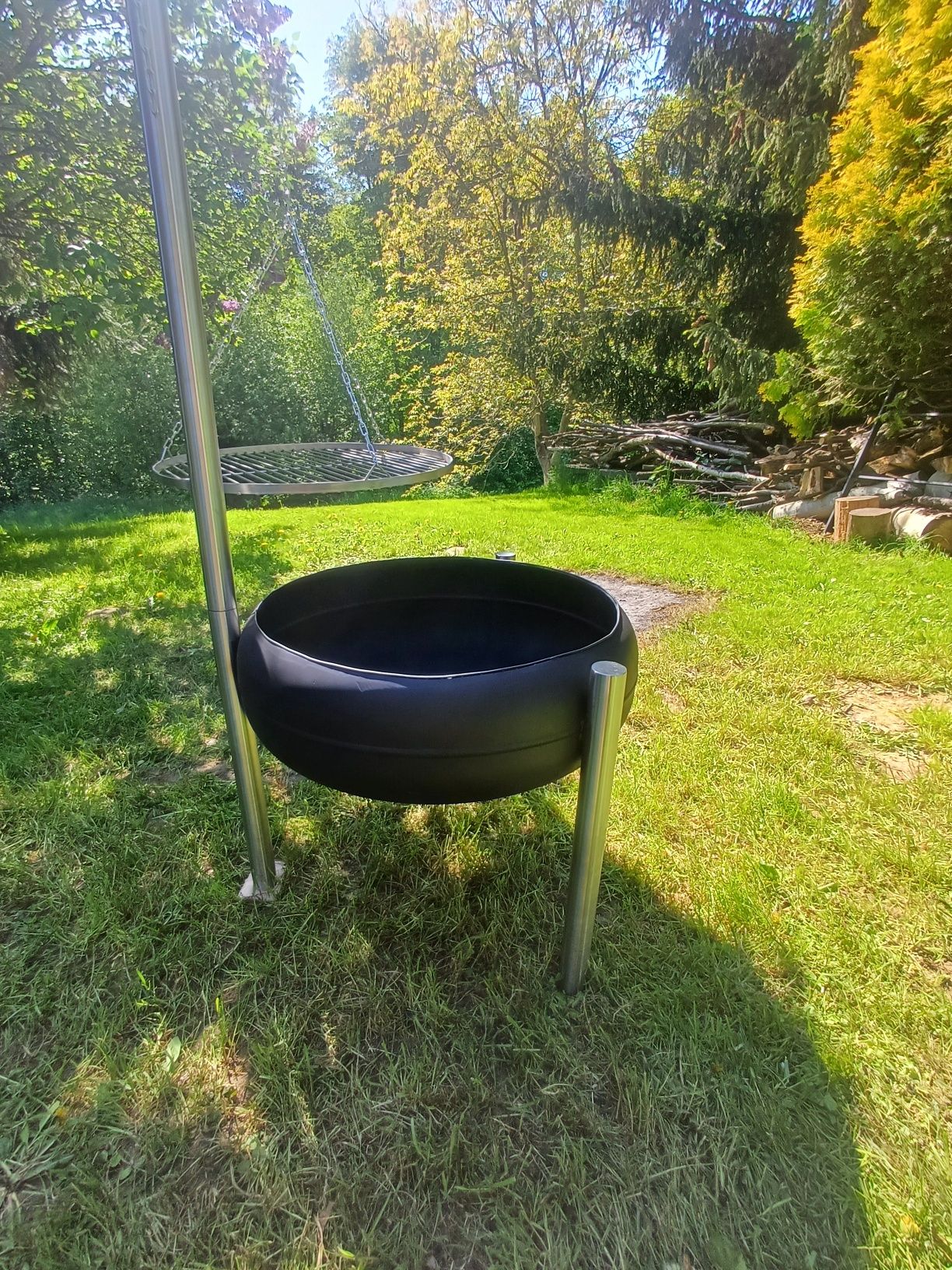 Grill nierdzewny