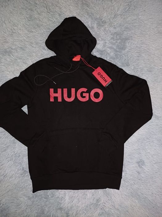 Nowe męskie bluzy Hugo Boss z kapturem m-2xl