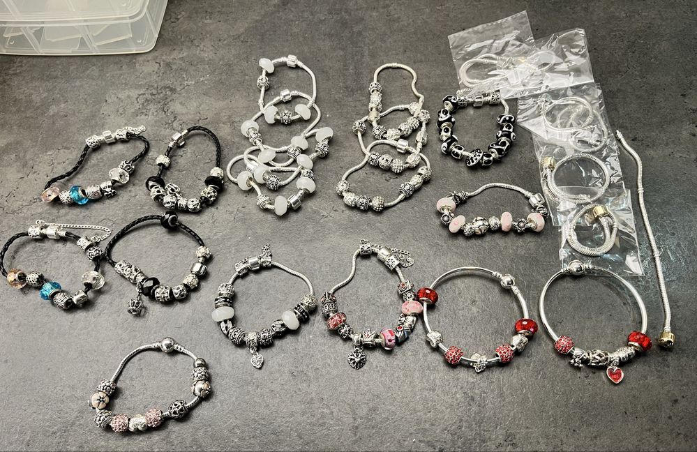 Charms mega duzy zestaw do robienia bransoletek
