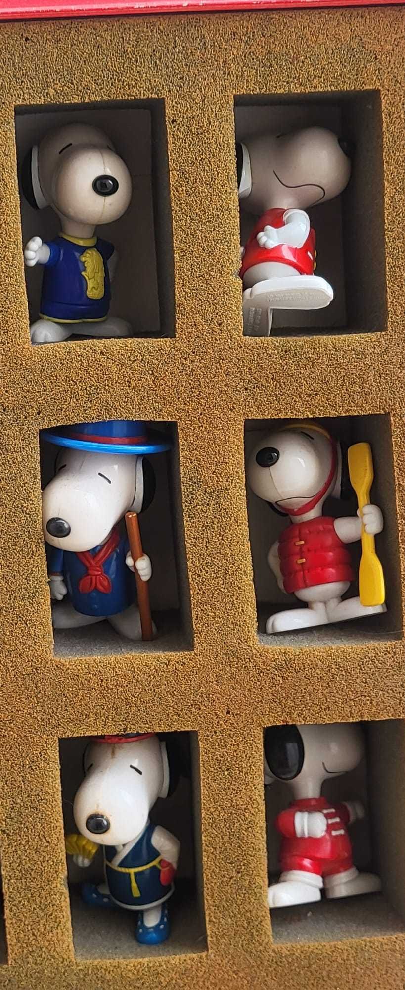 Colecção Vintage de figuras Snoopy em cx de coleccionador