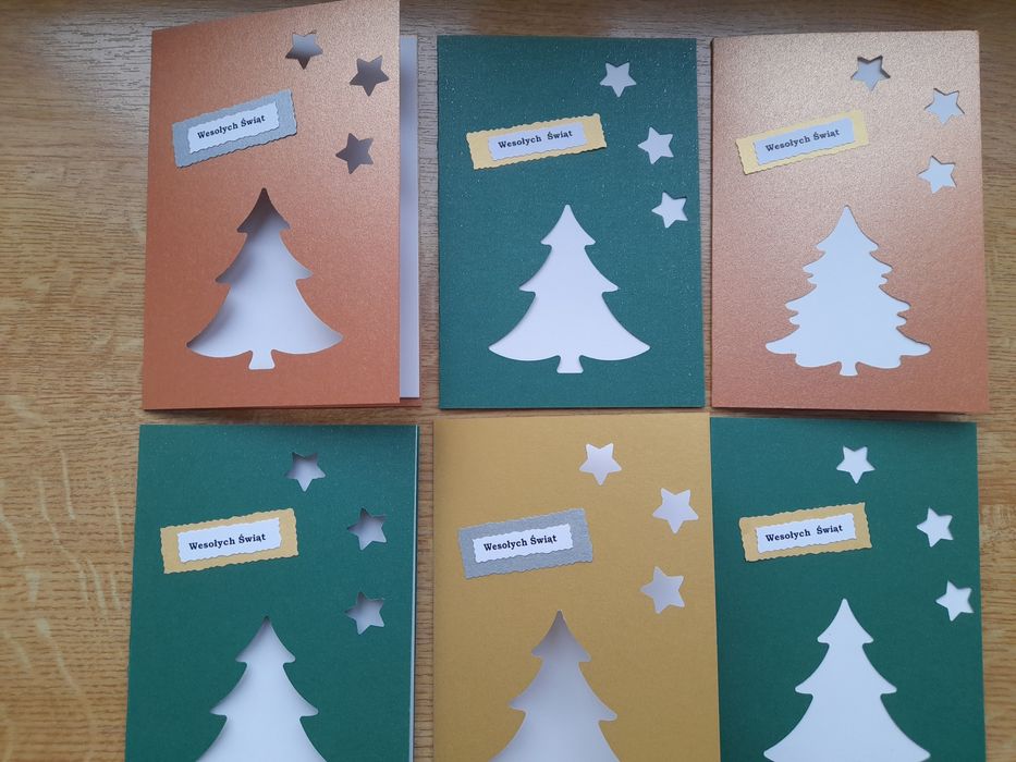 Kartki świąteczne ręcznie robione