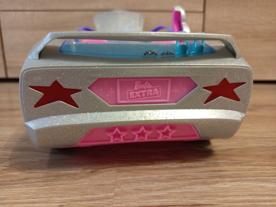 Jak nowy kabriolet Barbie auto extra gwiazd plus akcesoria