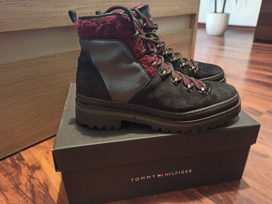 Tommy Hilfiger trapery/zimowe/cosy outdoor bootie r. 39