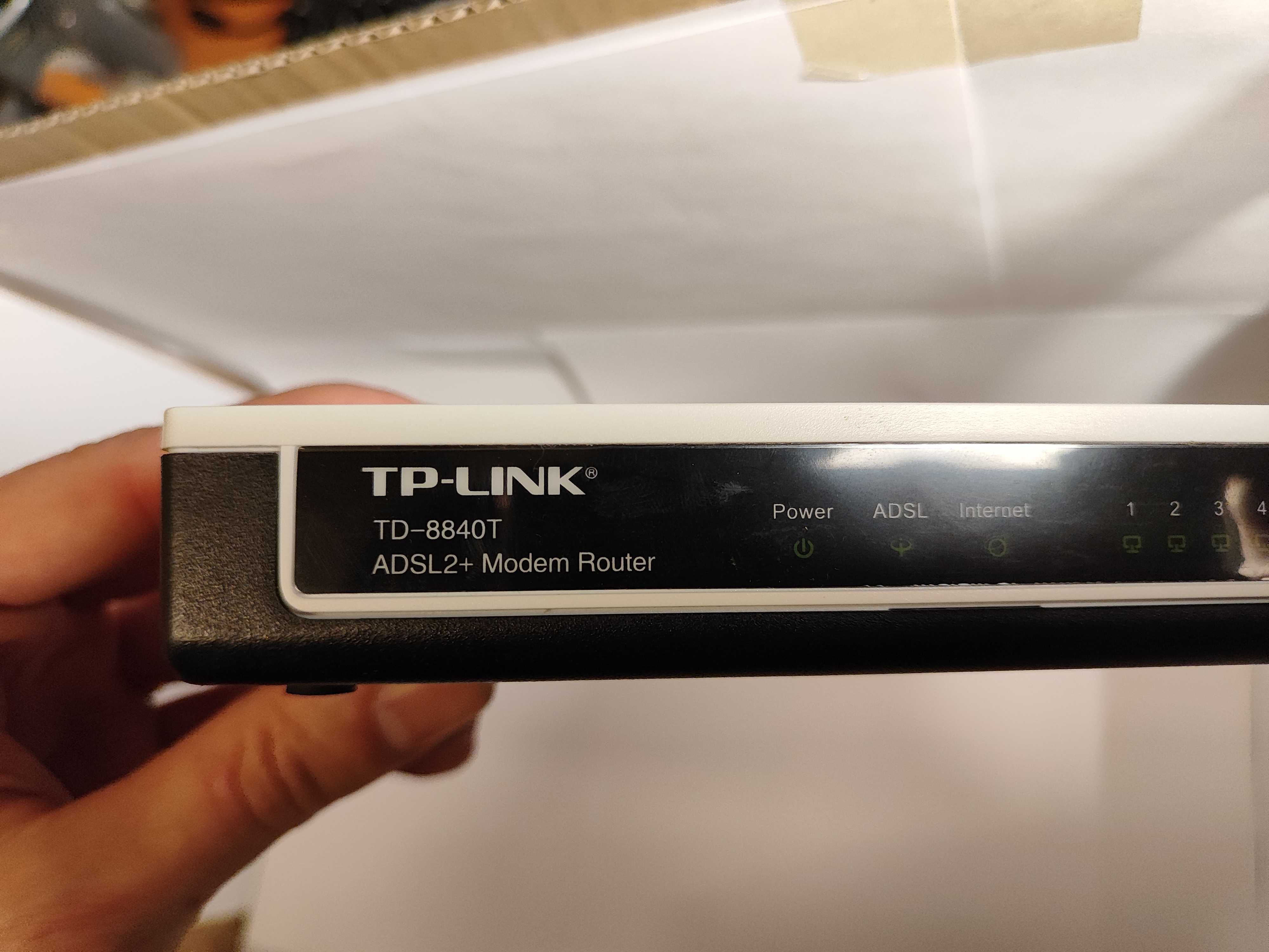 TP-Link TD-8840T (1xWAN 4xLAN) ADSL2+ Wifi