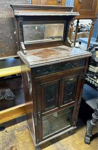 Stara urocza szafka komoda z lustrem artdeco do renowacji antyk