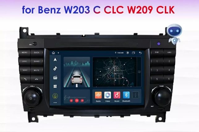 Radio nawigacja Mercedes Benz klasa C W203, C200  2004  ÷ 2011