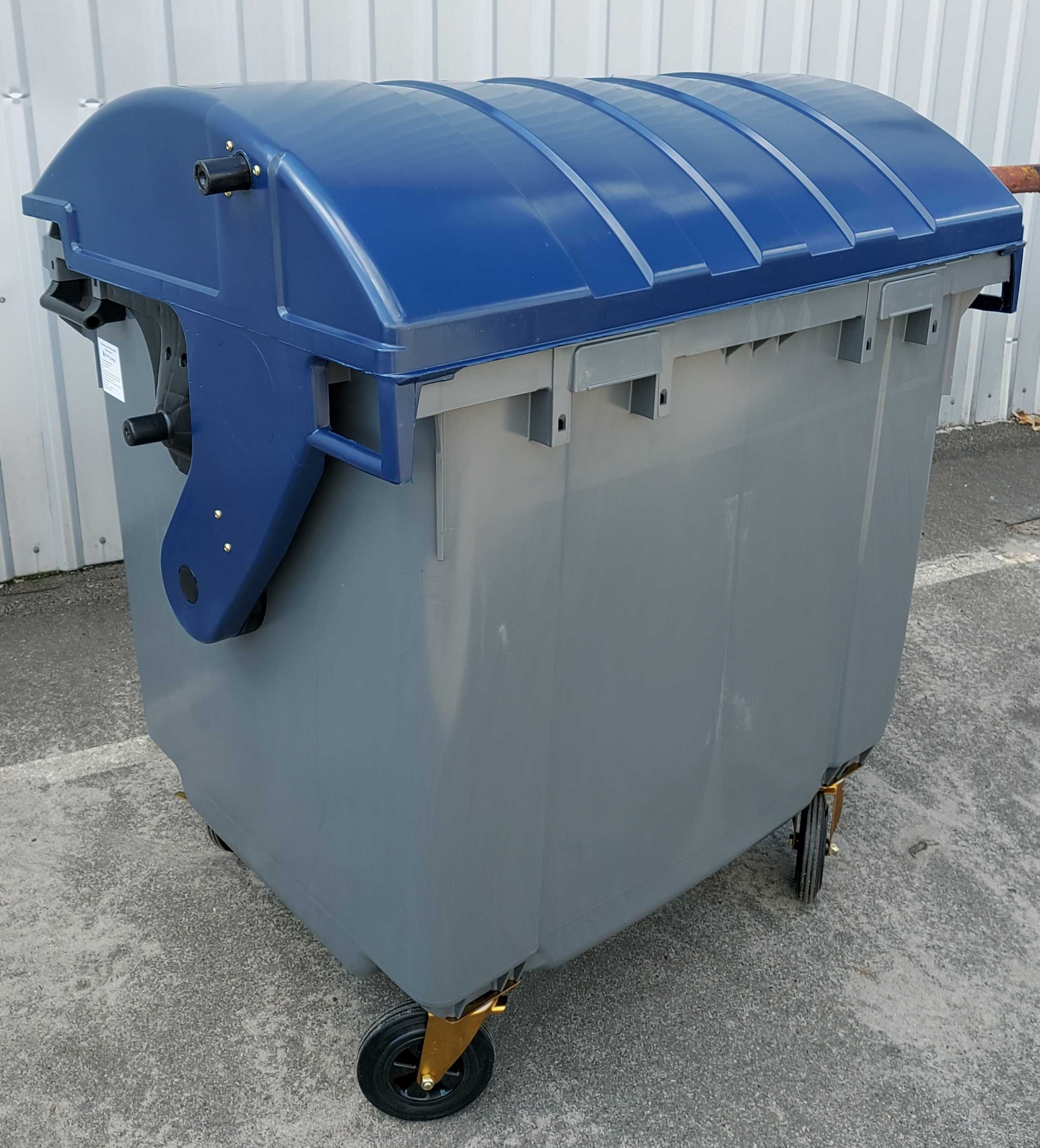 Контейнер для сбора мусора евроконтейнер мусорный бак сферическая 1100