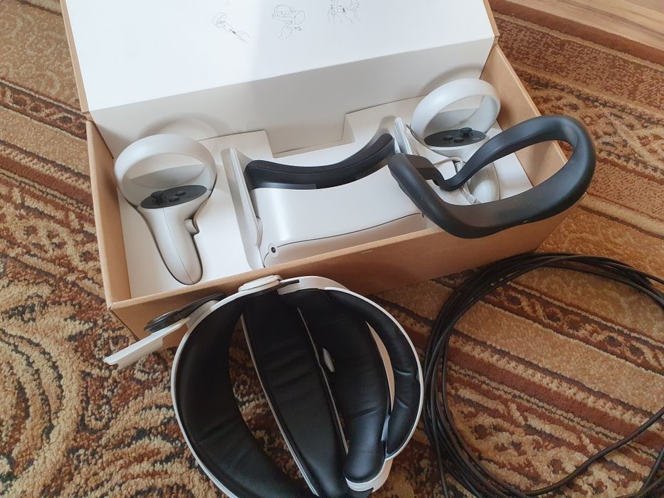 gogle VR Meta Quest 2 128GB plus dodatki