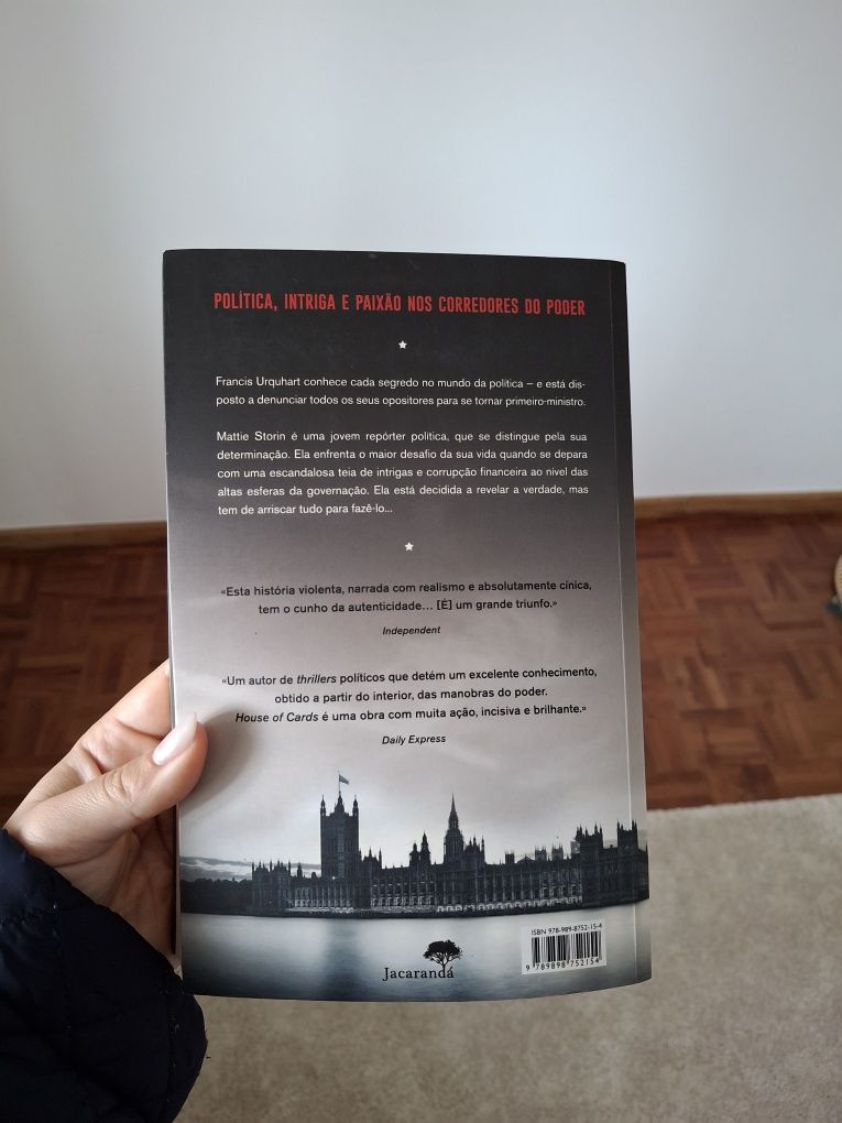 House of Cards - livro Michael Dobbs