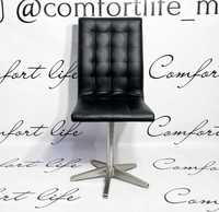 Чорний шкіряний стілець/шкіряне крісло/крісла/дивани/меблі з Європи