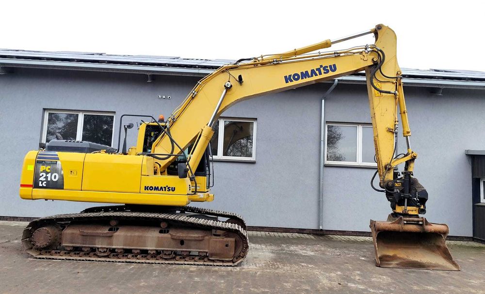 KOMATSU PC210LC-8 Rototilt Engcon 7824h Oryginał GPS Centralne Smarowa