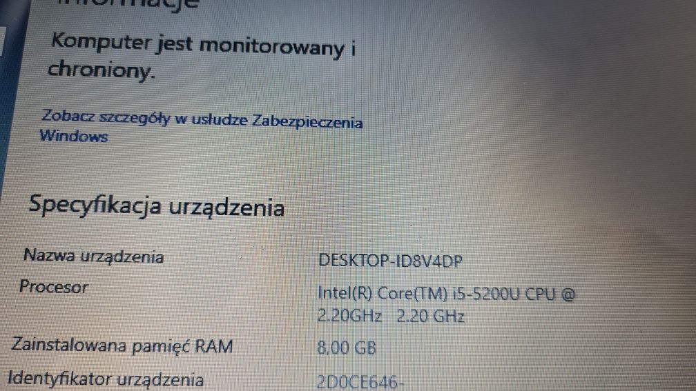 Lenovo b50 80 i5 ssd grafika r5