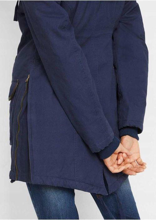 Kurtka ciążowa + wstawką dla dzidziusia - ZIMOWA ocieplana