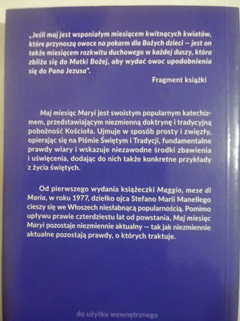 Maj miesiąc Maryi-Stefano Maria Manelli