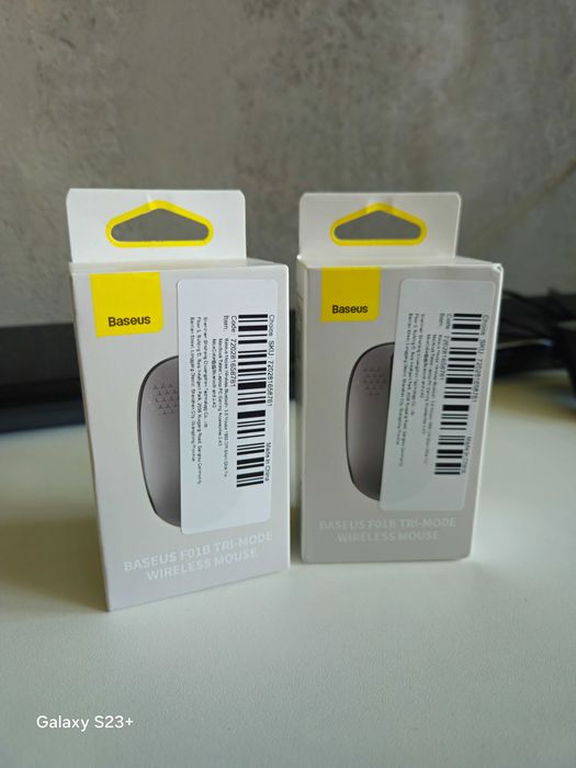 Myszka bezprzewodowa Baseus F01B sensor laserowy