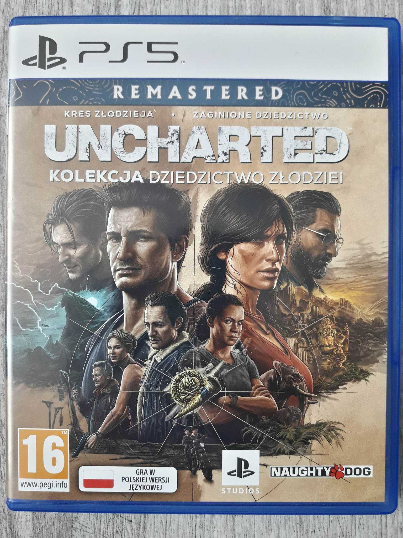 Gra Uncharted Kolekcja Dziedzictwo Złodziei PS5 Playstation