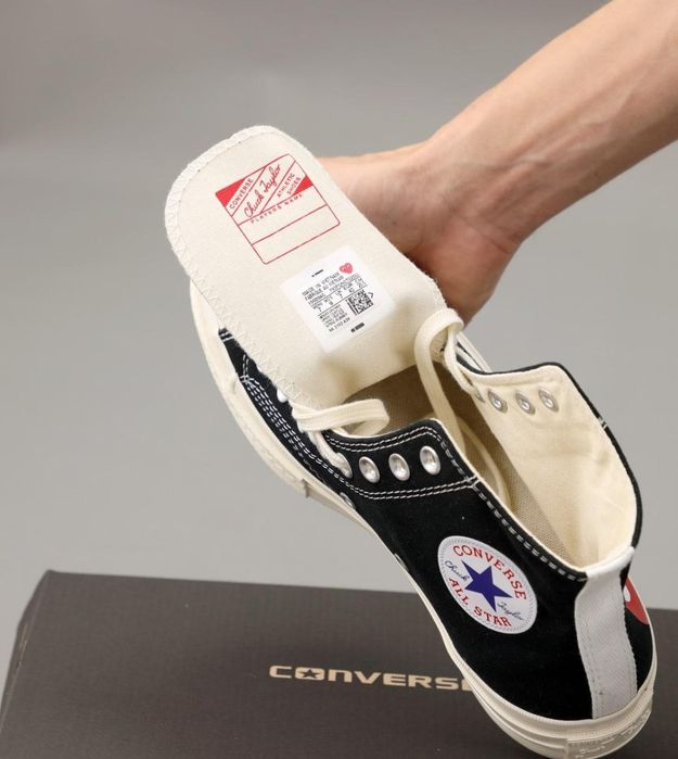 Кеди жіночі Converse x Comme des Garsons Play Chuck Конверс