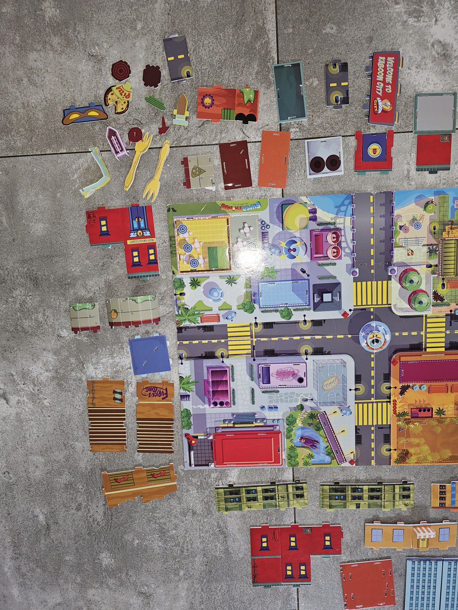 Super Zings THings puzzle 3d swieca w ciemnosci