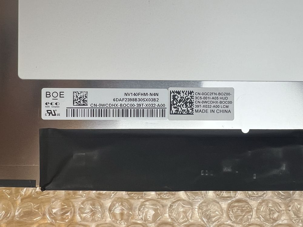 Матрця 14.0” FHD NV140FHM-N4N