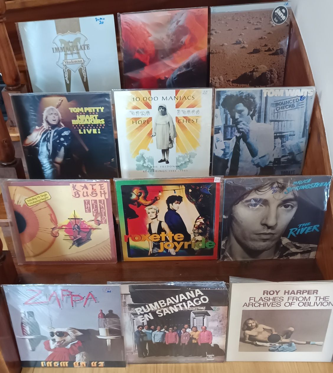 Discos de vinil (20 cada)