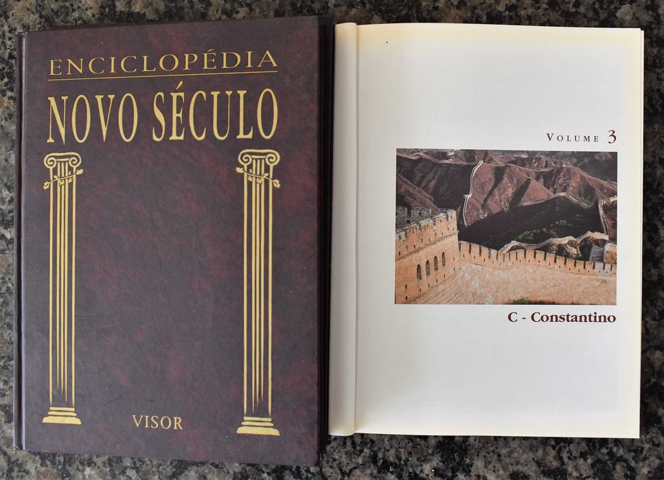 Enciclopédia Novo Século - 3 Tomos
