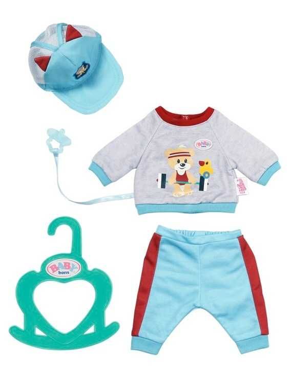 BABY born Little SportyOutfit blue Zestaw ubrań dla lalek