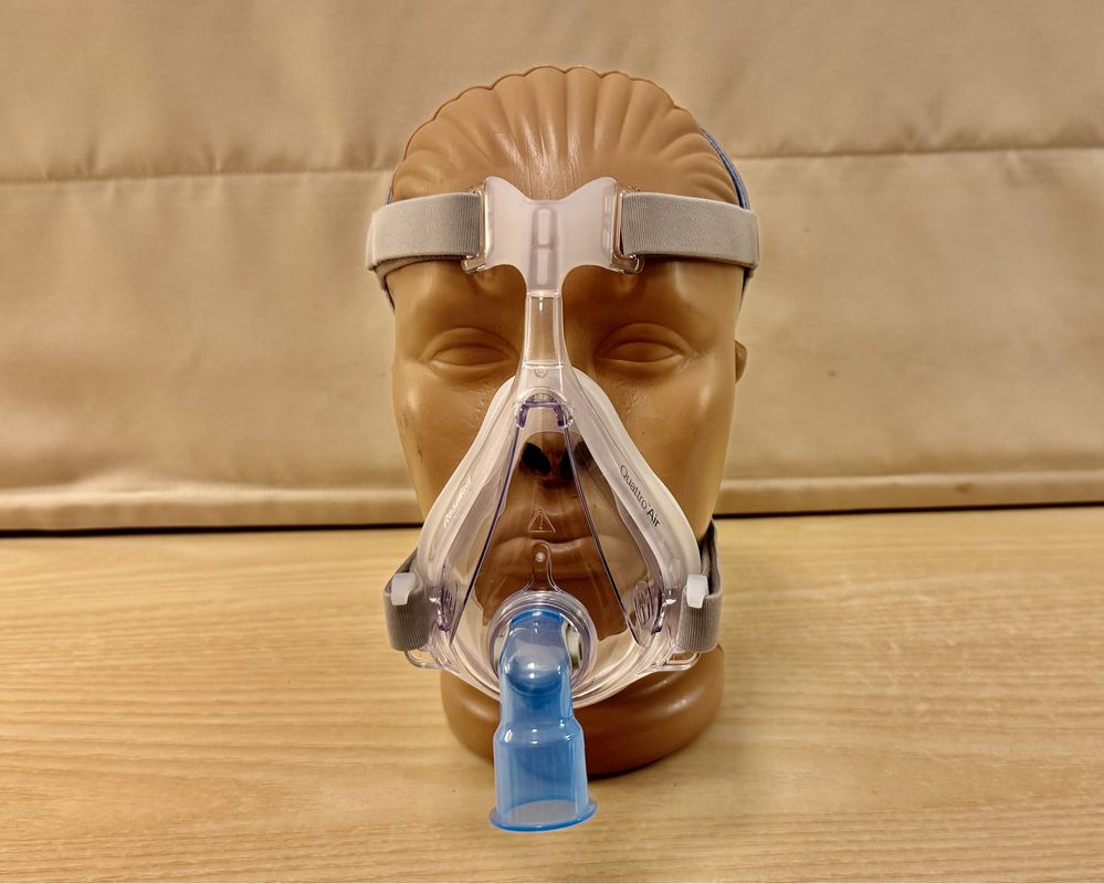 Нова сіпап маска Resmed Quattro Air, розмір М, cpap, сипап, ивл, швл