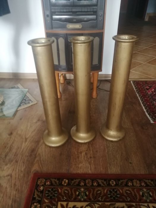 Duże wazony, szkło. 2szt.