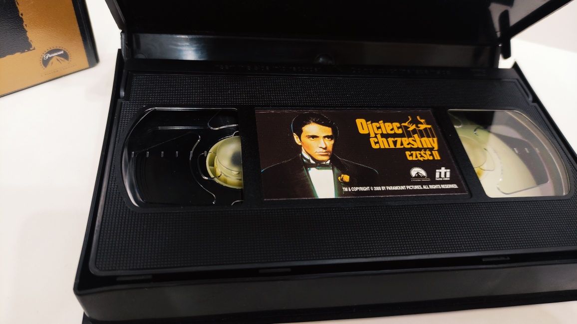 Ojciec Chrzestny Trylogia VHS