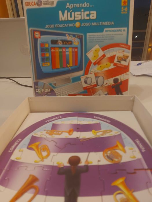 Aprendo Música - Jogo Educativo + Jogo Multimédia -  Educa Multimédia