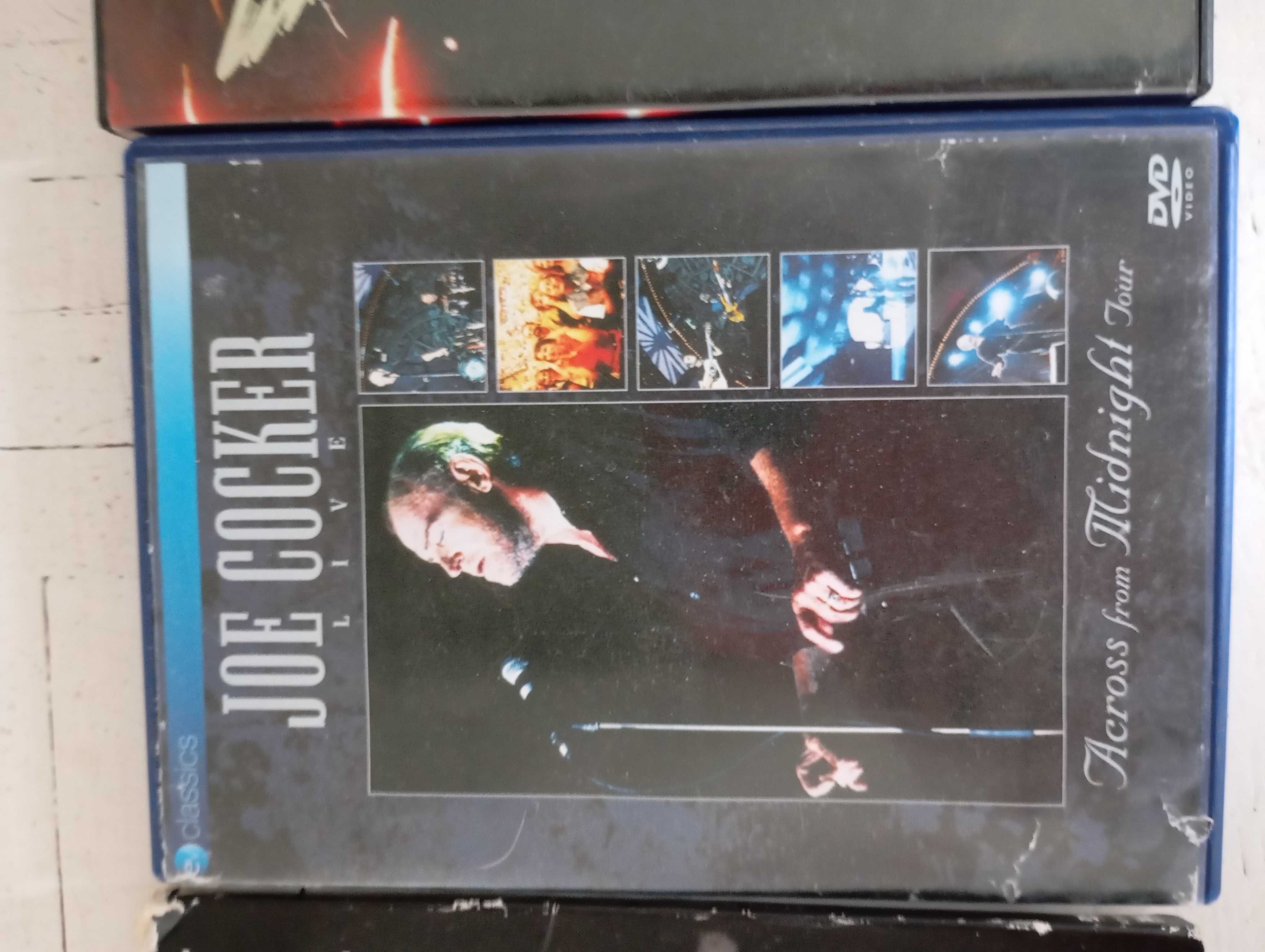 Płyty DVD ,trzy koncerty.Adele,Aerosmith,Joe Cocker