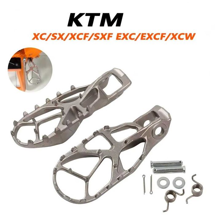 Podnóżki stopki KTM SX EXC EXCF SXF Gas Gas Husqvarna TE FC FE '23-'25