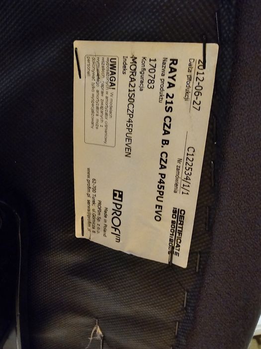 Fotel biurowy Profi Raya 21s
