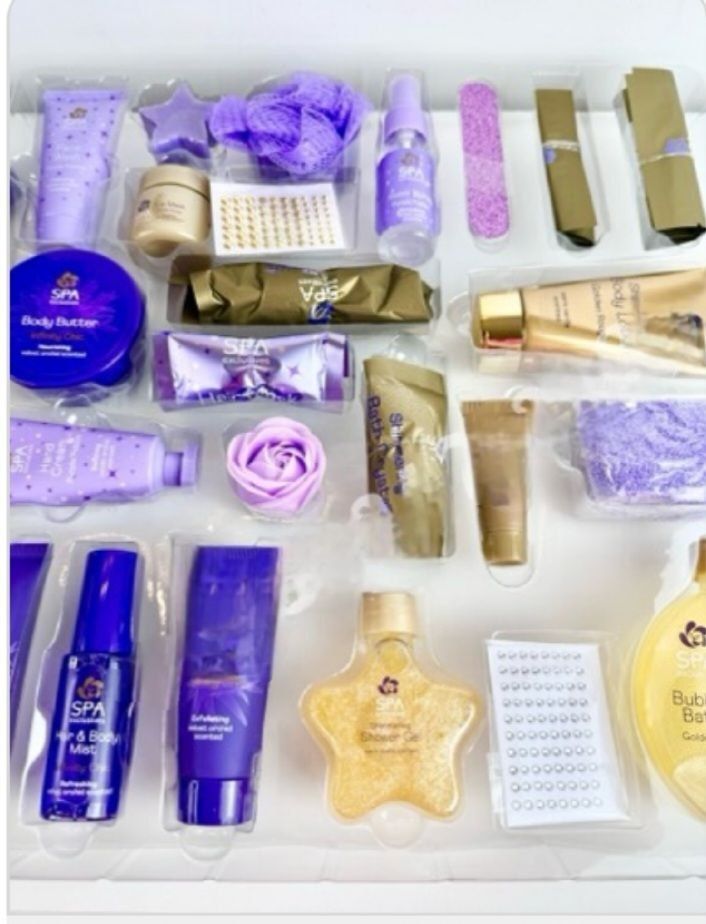 адвент календар Spa серії з доглядовою косметикою для тіла та обличчя
