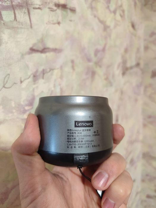 Уживана bluetooth колонка lenovo thinkplus