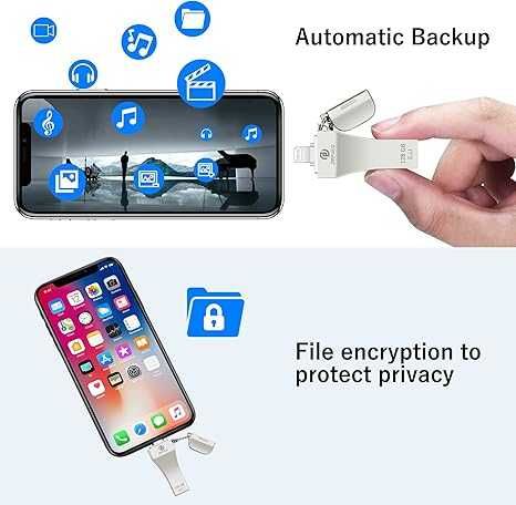 Pendrive ZMPWLQ  128 GB Lightning, USB 3.0  srebrny