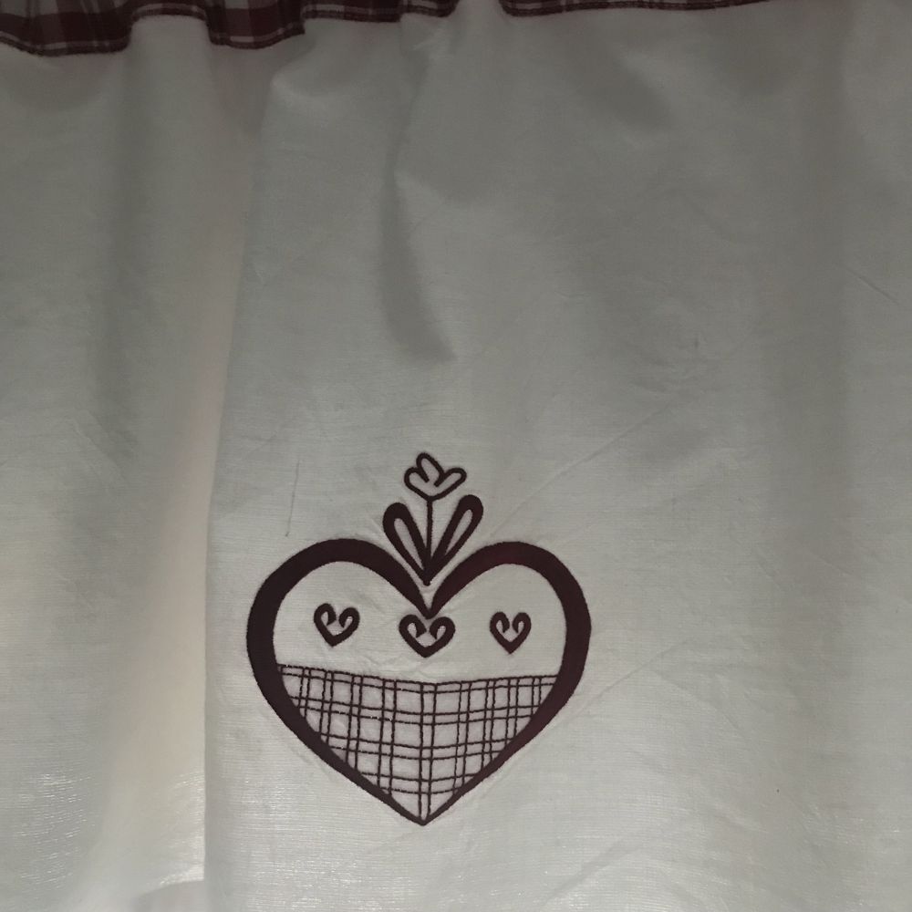 Zazdrostka świąteczna z haftem 220x40