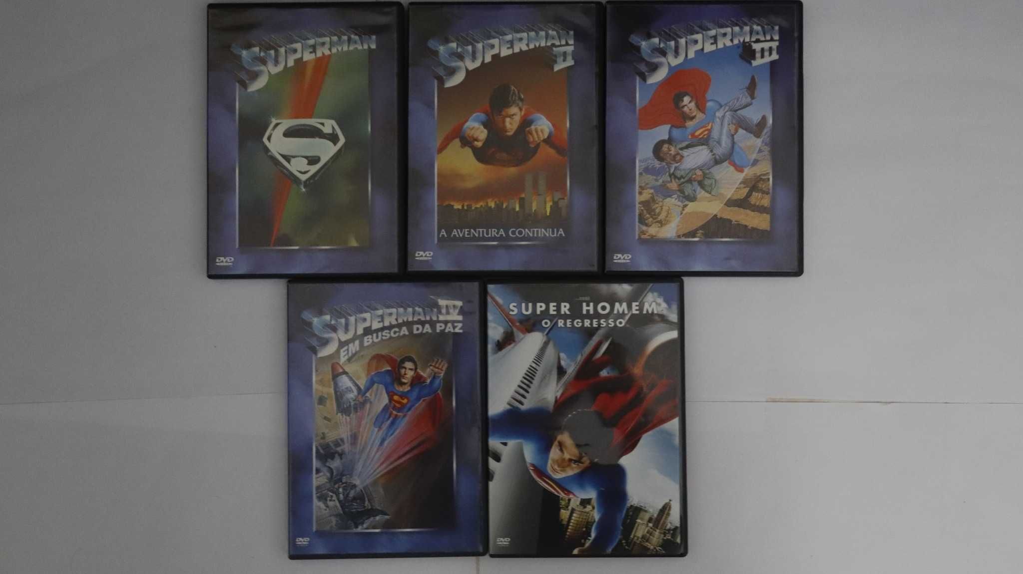 Pack original "SuperMan" 1-2-3-4- "SuperMan Regresso"