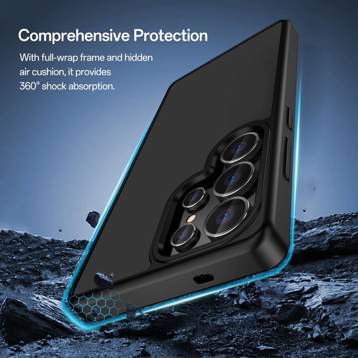 Rock Etui Guard Touch Matte Series do Samsung Galaxy S25 szare