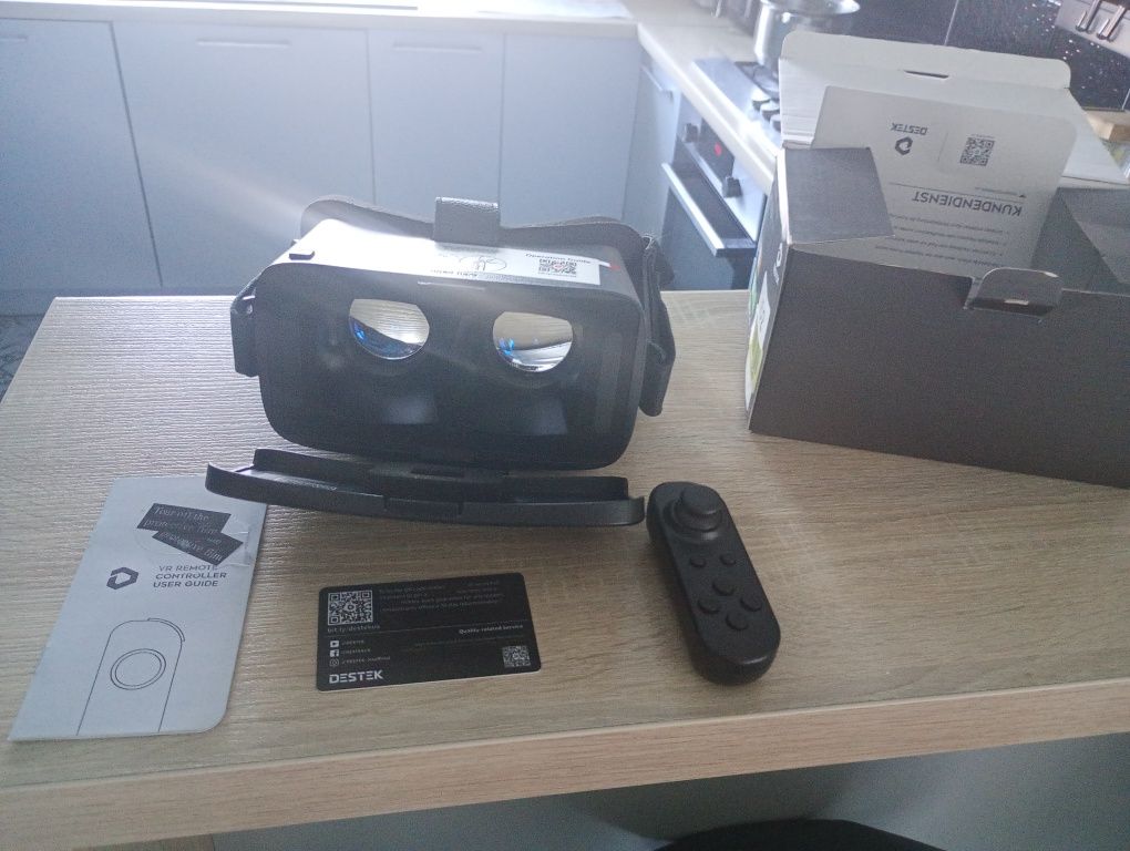 Gogle vr  prawie jak nowe