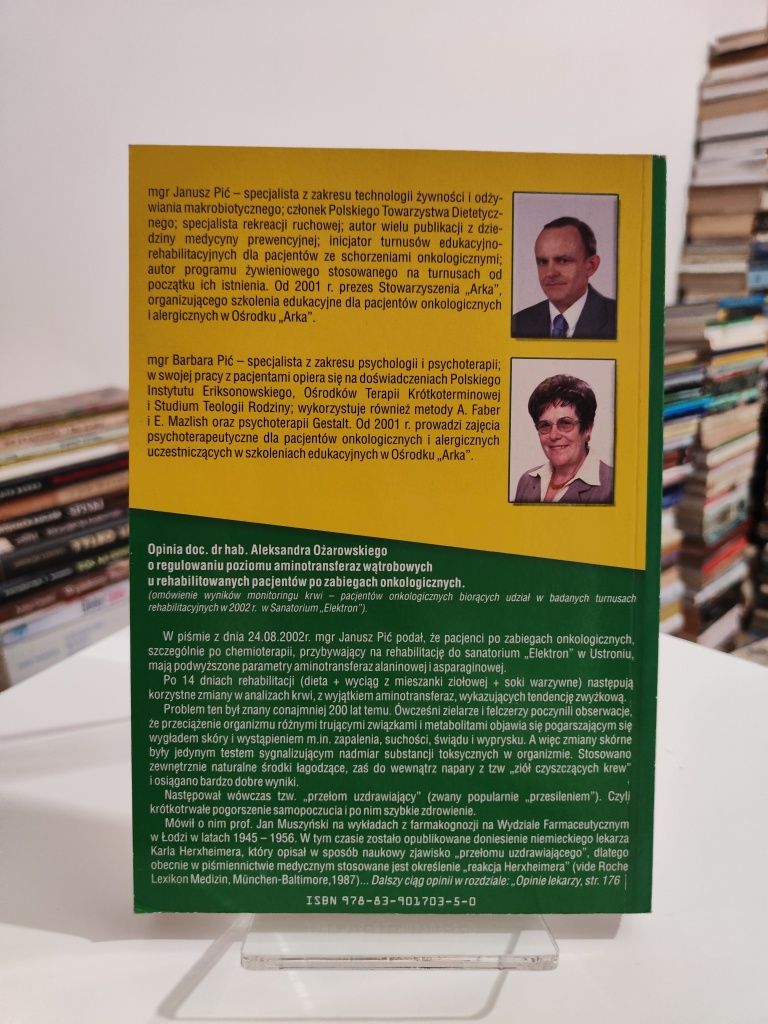 Możesz wygrać z rakiem i alergią - Janusz Pić, Barbara Pić