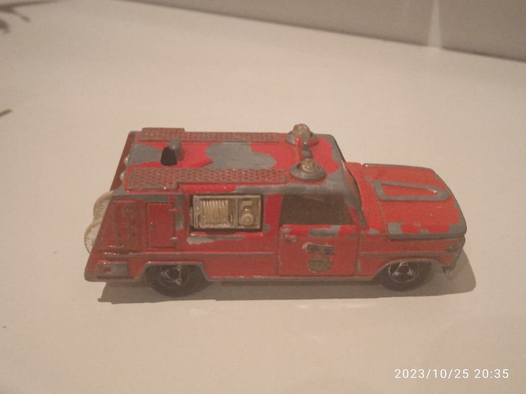 Majorette Dodge Fire Brigade Majorette Truck 1/80