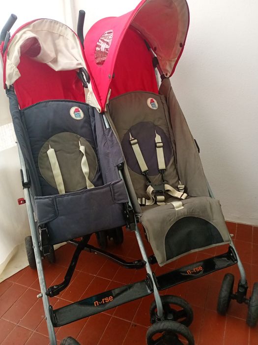 carrinho bebé duplo